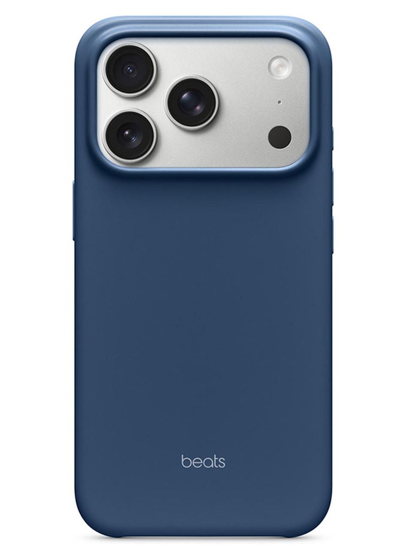 ابل  حافظة Beats لجهاز iPhone 17 Pro مع MagSafe وتحكم في الكاميرا - لون الأزرق الصخري - Image 1