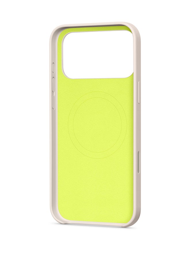 ابل  Beats iPhone 17 Pro Max Case with MagSafe and Camera Control — Lime Stone Purple - Image 3