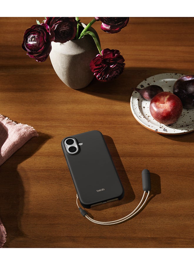 Apple Beats iPhone 17 Kickstand Case with MagSafe and Camera Control - Granite Gray Granite Gray - Image 2