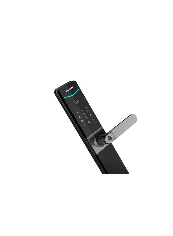Philips Philips Smart Door Lock 610 , App Unlock, Ip65 Waterproof Dustproof, Fingerprint, Pin, Key Tag, Mechanical Key, Works With  Assistant &  Alexa Grey 60mm - Image 3