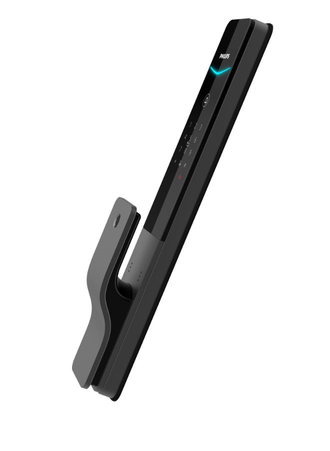 Philips Philips Smart Door Lock 801 With Financial-Grade Fingerprint Sensor, Touch Sensor Unlock, Remote Unlock Via App, Dual Verification, Auto Mortise, Dust & Water Resistant Grey 70mm - Image 3