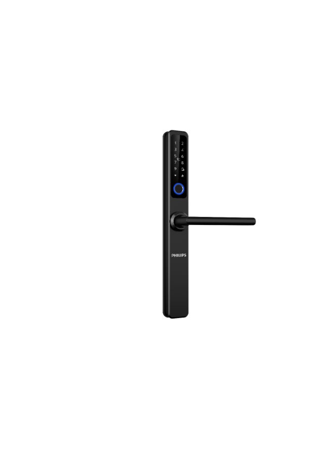 Philips Philips Smart Door Lock 608 Easykey , Suitable For Narrow Frame And Indoor & Outdoor Doors, Ip65 Dust & Water Resistant, Wi-Fi, Real-Time Alerts, Pin Sharing, Multiple Unlock Methods Black 45mm - Image 3