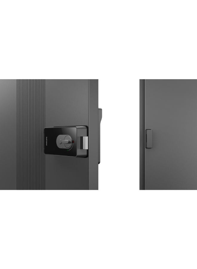 Philips Philips Smart Door Lock 505 , Ideal For Saudi Outdoor Use, Ip65 Dustproof & Waterproof, Withstands 70°C Heat, Multiple Unlock Methods, Custom Pin Codes, Auto Locking, App Alerts Black - Image 4