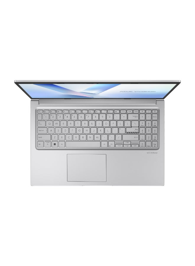 أسوس Vivobook 15 Laptop With 15.6 Inch Full HD (1920X1080) Display,Intel Core 5 120U Processor/16GB RAM DDR5/512GB SSD/DOS(Without Windows)/ English/Arabic Cool Silver - Image 5