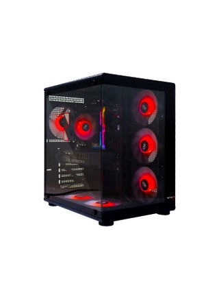 Gaming PC With Intel Core i5-14400F Processor/32GB RAM DDR5/1TB SSD/8GB Nvidia GeForce RTX 5060Ti Graphics/Windows 11 Pro/ Black