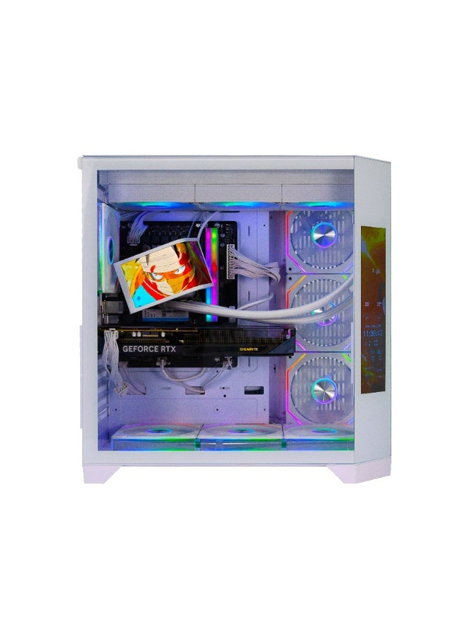 Spear Pc Gaming PC With Intel Core i5-14400F Processor/32GB RAM DDR5/1TB SSD/8GB Nvidia Geforce RTX 5060 Graphics/Windows 11 Pro/ White - Image 2
