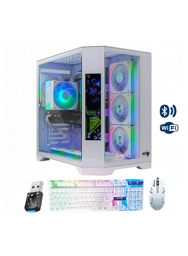 Spear Pc Gaming PC With Intel Core i5-14400F Processor/16GB RAM DDR5/1TB SSD/8GB Nvidia GeForce RTX 5060 Graphics/Windows 11 Pro/ White - Image 1