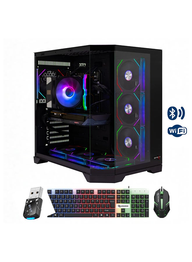 Spear Pc Gaming PC With Intel Core i5-14400F Processor/16GB RAM DDR5/1TB SSD/8GB Nvidia GeForce RTX 5060 Graphics/Windows 11 Pro/ Black - Image 1