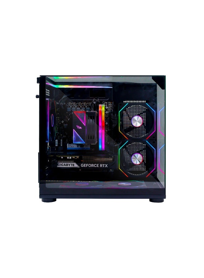 Spear Pc Gaming PC With Intel Core i5-14400F Processor/32GB RAM DDR5/1TB SSD/8GB Nvidia GeForce RTX 5060Ti Graphics/Windows 11 Pro/ Black - Image 2