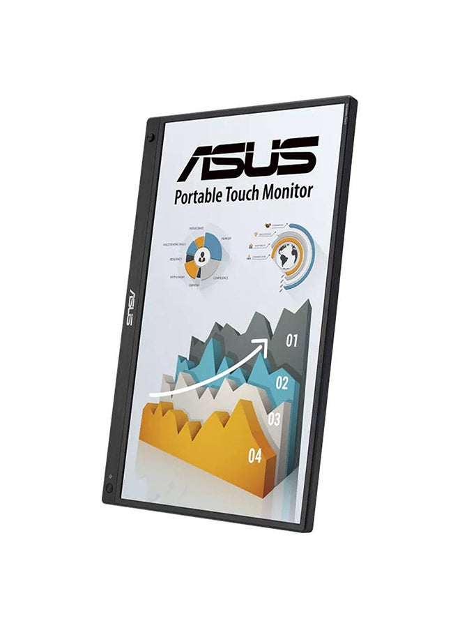 أسوس Renewed - ASUS ZenScreen Touch MB16AHT Portable Monitor, 15.6" FHD IPS Display, 60Hz Refresh Rate, 5ms (GtG) Response Time, 262K Display Colors, Eye Care Technology, Black black - Image 3