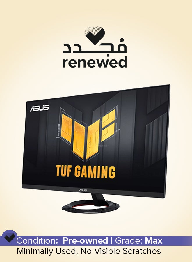 ASUS Renewed - TUF Gaming VG249Q3R Gaming Monitor – 23.8-inch, Full HD(1920x1080), 180Hz, Fast IPS, Extreme Low Motion Blur™, 1ms (GTG), FreeSync™, Variable Overdrive, 100% sRGB black - Image 1