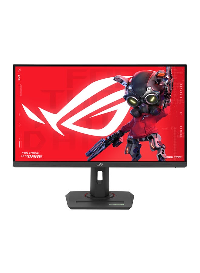 أسوس Renewed - 27 inch ROG Strix XG27ACG USB Type-C Gaming Monitor 2560x1440, 180Hz(Above 144Hz),1ms (GTG), Fast IPS,Extreme Low Motion Blur Sync,USB Type-C,G-Sync compatible,DisplayWidget Center,tripod socket, HDR, Aura Sync black - Image 1