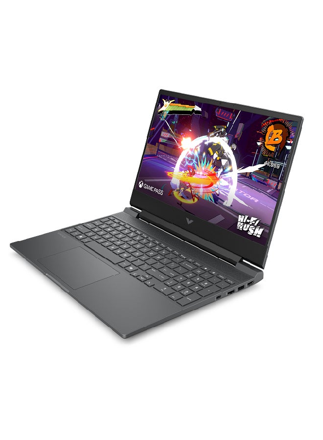 HP Victus 15-fa2001nx Gaming Laptop With 15.6 Inch Full HD (1920X1080) Display, Core i7-13620H Processor/ 24GB RAM DDR5/1TB SSD/8GB NVIDIA GeForce RTX 5060 Graphics/DOS(Without Windows)/ English/Arabic Grey - Image 3