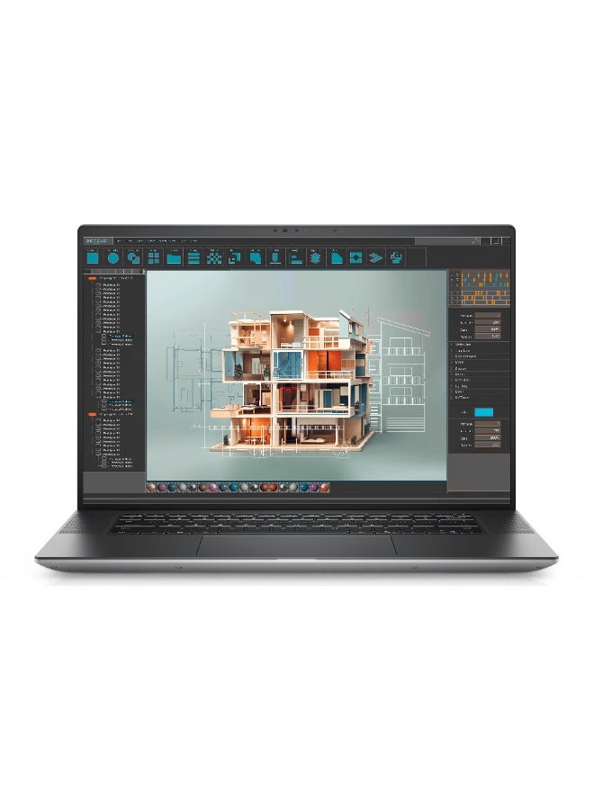 ديل (Upgraded Version) Precision 5690 Workstation, Intel Core Ultra 7 165H, 16″ OLED Touch, 32GB RAM, 512GB SSD NVIDIA RTX 2000 Ada 8GB, Win 11 Pro English Grey English Grey - Image 1