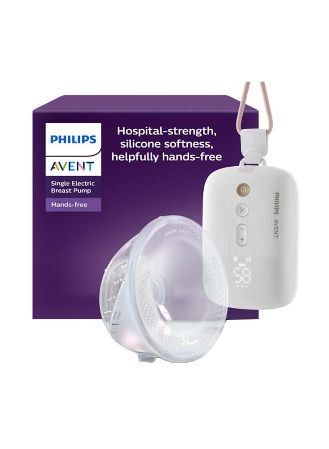 مضخة ثدي كهربائية فردية بدون استخدام اليدين - Image 1