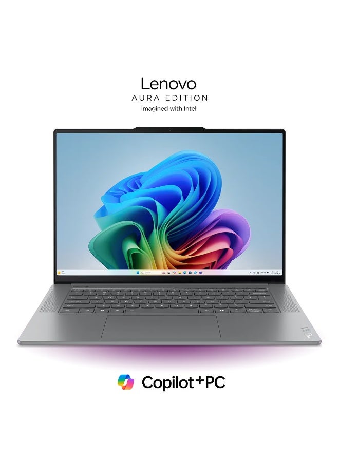 Lenovo (Upgraded Version) Yoga Slim 7 15ILL9 83HM002WUS, Intel Core Ultra 7 258V, 15.3″ 2.8K Touch, 32GB RAM, 1TB SSD, Win 11 Home English Grey English Grey - Image 1