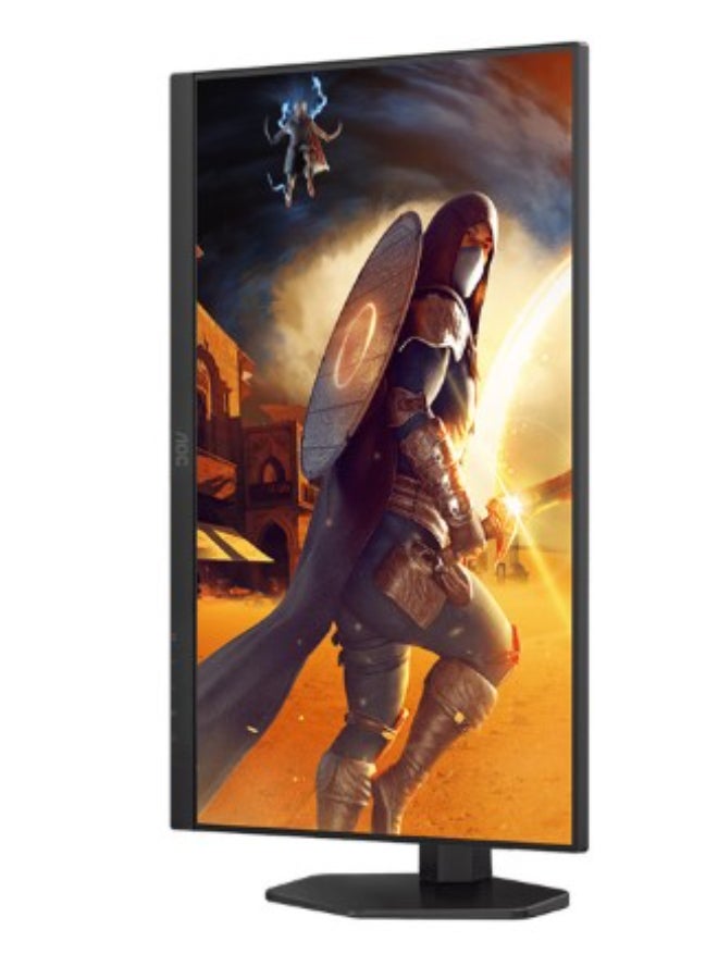 اي او سي شاشة الألعاب AOC 27G4HX مقاس 27 بوصة بدقة Full HD 1920x1080، HDR10، نوع لوحة IPS سريعة، معدل تحديث 200Hz، زمن استجابة 0.3ms، تقنية التزامن التكيفية، تدعم 120Hz على PS5 و Slim / Xbox Series X/S، قاعدة قابلة للتعديل في الارتفاع، مكبرات صوت مدمجة - Image 4