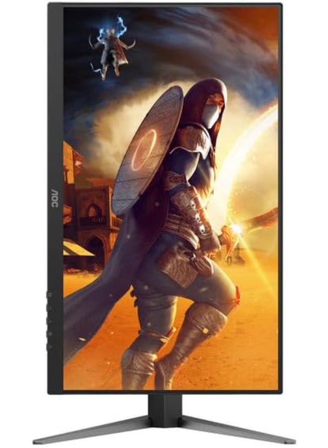 اي او سي شاشة الألعاب AOC 24G4H بحجم 23.8 بوصة، دقة Full HD 1920x1080، HDR10، نوع لوحة IPS السريعة، معدل تحديث 200Hz، زمن استجابة 0.3 مللي ثانية، تقنية التزامن التكيفية، تدعم 120Hz على PS5 و Slim / Xbox Series X/S، قاعدة قابلة للتعديل في الارتفاع، باللون الأسود - Image 5