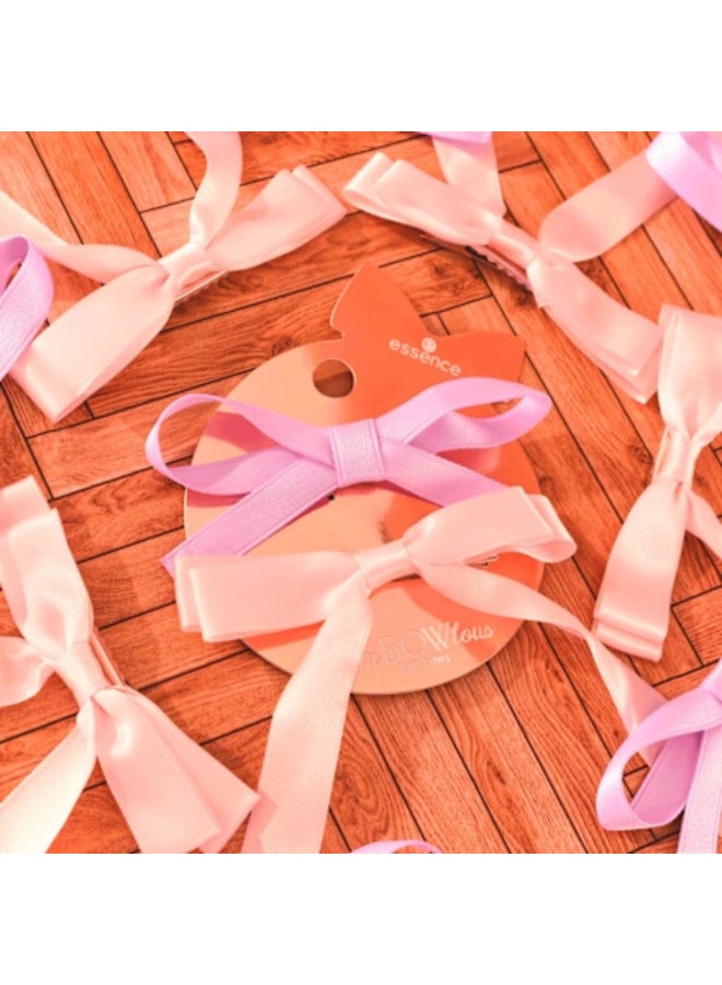 Essence Pack Of 2 Fabowlous Hair Bows 01 Put A Bow - Image 3