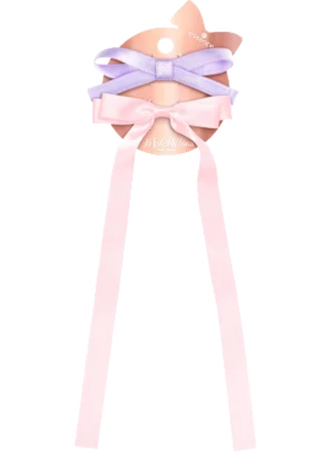 Essence Pack Of 2 Fabowlous Hair Bows 01 Put A Bow - Image 2