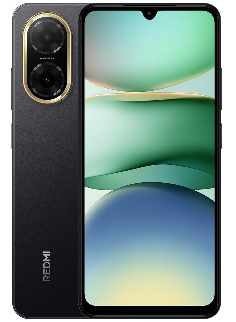 Xiaomi Redmi A5 4G Dual SIM Midnight Black 4GB RAM 128GB - Middle East Version (TDRA) - Image 1