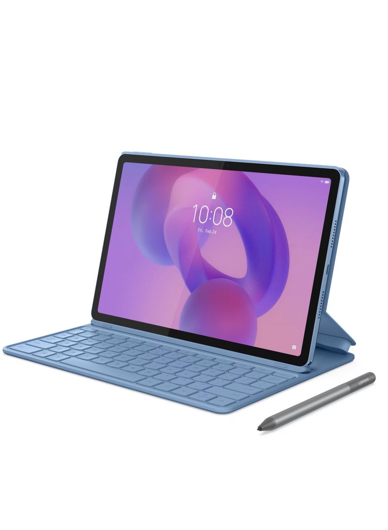 لينوفو Idea Tab Polar Blue 8GB  256GB WiFi With Keyboard Case and Pen - Middle East Version - Image 1