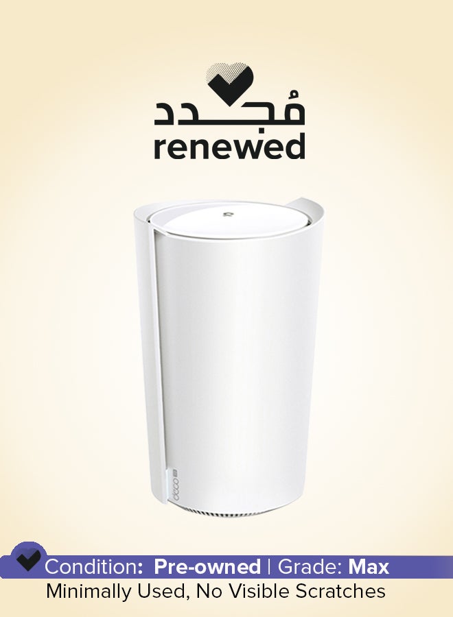 TP-LINK Renewed - Deco X50 5G AX3000 Whole Home Mesh Wi-Fi 6 Gateway white - Image 1
