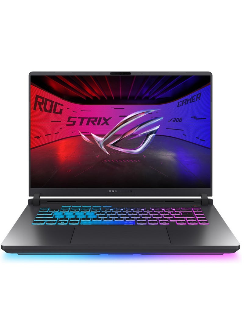 أسوس (Upgraded Version) ROG Strix G16 (2025) Gaming Laptop 16” 165Hz, Intel Core i9-14900HX, NVIDIA GeForce RTX 5060 8GB, 64GB DDR5 RAM, 1TB PCIe SSD, RGB Keyboard, Windows 11 Home English Eclispe Grey English Eclispe Grey - Image 1