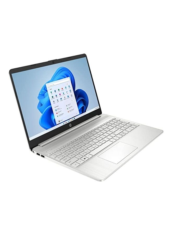HP 15.6'' FHD IPS Micro-Edge (Upgraded Version) Laptop, Quad-Core i5-1135G7 up to 4.2GHz, 16GB RAM, 1TB PCIe SSD, USB-C, HDMI, WiFi, SD Reader, Full Size KB, M-ytrix HDMI Cable, Win 11 QWERTY US Keyboard English/Arabic ‎Natural Silver - Image 3