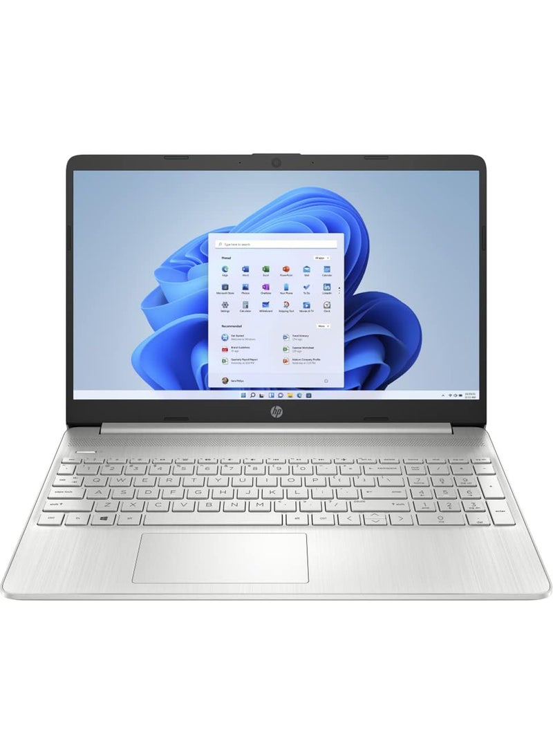 HP 15s Business (Upgraded Version) Laptop With 15.6-Inch FHD Display, Core i5-1235U Processor/16GB RAM/1TB SSD/Intel Iris XE Graphics/Windows 11 English/Arabic Natural silver - Image 2