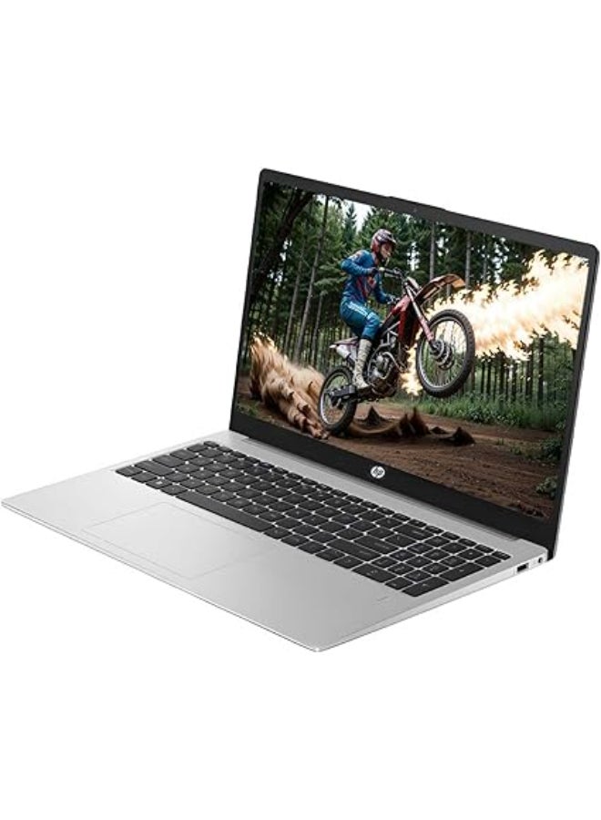 HP 250 G10 (Upgraded Version) Laptop With 15.6-Inch Display, Intel Core i5-1335U Processor/16GB RAM/512GB SSD/Intel Iris XE Graphics/Windows 11 Pro English/Arabic Silver - Image 3