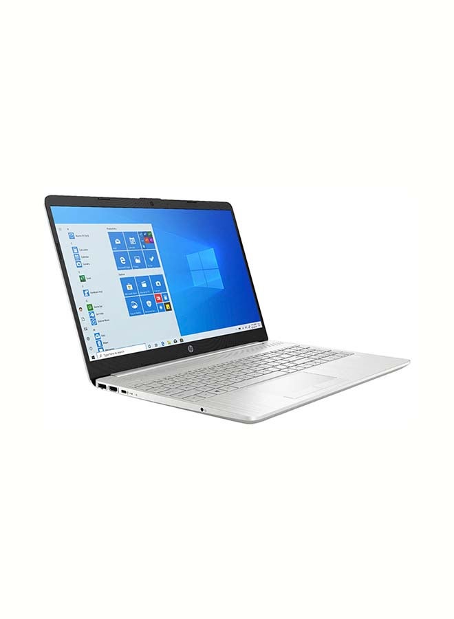 HP 15-DW3033DX (Upgraded Version) Laptop With 15.6-Inch Full HD Display, 11th Gen Core i3-1115G4 Processor/8GB RAM/256GB SSD/Intel UHD Graphics/Windows 10 English/Arabic Silver - Image 2