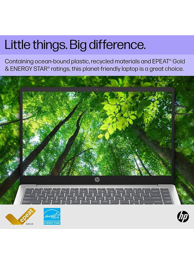 HP ‎9Z0K9UA#ABA Laptop With 15.6-Inch Full HD Display, Core i7-1355U Processor/16GB RAM/512GB SSD/Intel Iris xe Graphics/Windows 11 Home English/Arabic Silver - Image 5