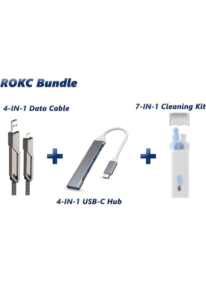 HP 14-ek0013dx Laptop With 14-Inch Display, Core i3-1215U Processor/8GB RAM/512GB SSD/Intel Iris XE Graphics/Windows 11 English/Arabic Blue - Image 2