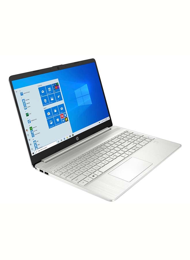 HP 15-DY2093DX (Upgraded Version) Laptop With 15.6-Inch Full HD Display, 11th Gen Core i5-1135G7 Processer/8GB RAM/256GB SSD/Intel Iris Graphics/Windows 11/ English/Arabic Natural Silver - Image 3