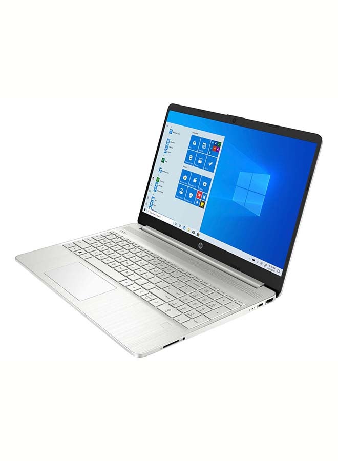 HP 15-DY2093DX (Upgraded Version) Laptop With 15.6-Inch Full HD Display, 11th Gen Core i5-1135G7 Processer/8GB RAM/256GB SSD/Intel Iris Graphics/Windows 11/ English/Arabic Natural Silver - Image 4