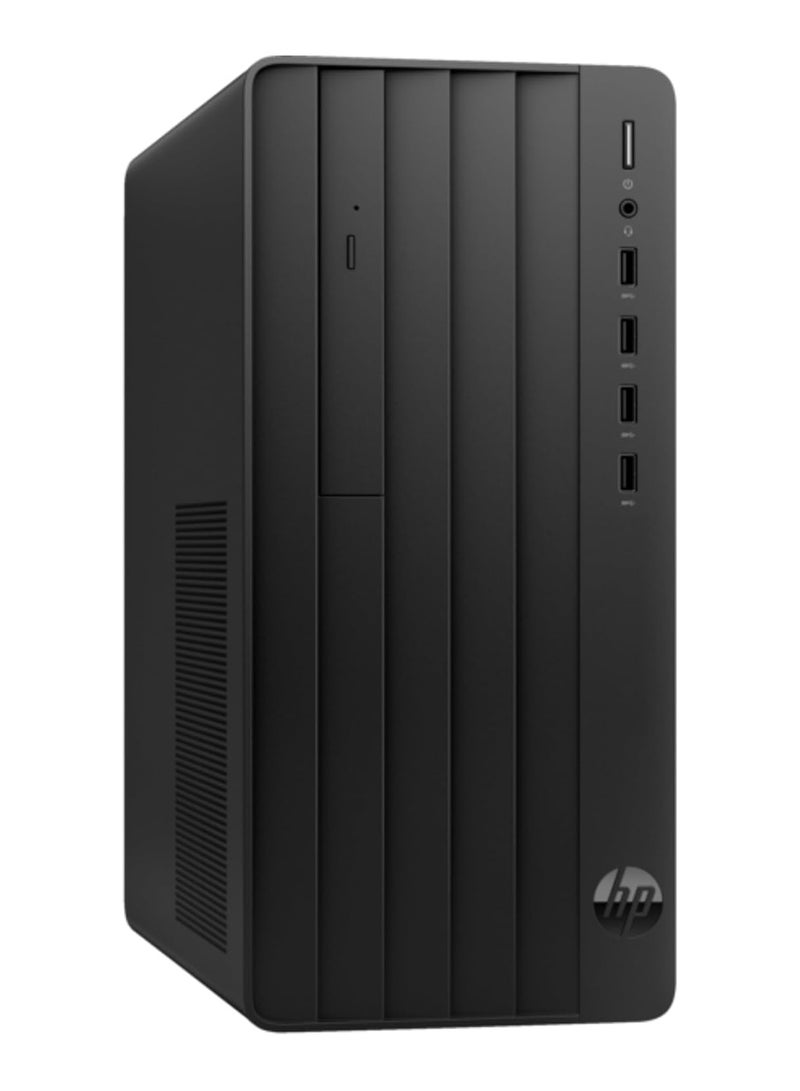 HP Pro 290 G9 Tower PC, Core i3-1215U Processor/8GB RAM/1TB HDD + 256GB SSD/Intel UHD 770 Graphics/Windows 11 Pro english_arabic Black - Image 1