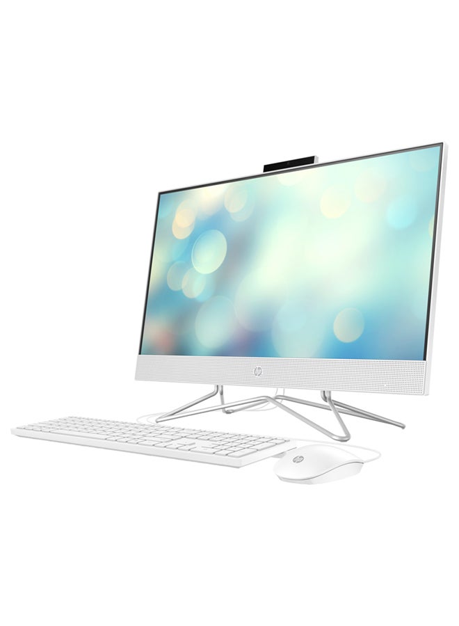 HP All-In-One 24-df1097nh Bundle PC With 23.8-Inch Display, Core i5 Processer/8GB RAM/1TB HDD/Intel UHD Graphics/Windows 11 English/Arabic White - Image 2