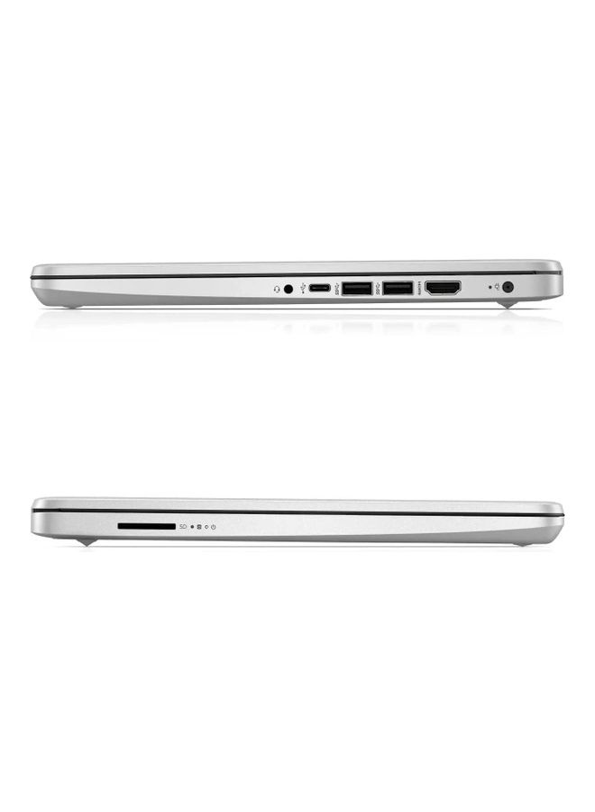 HP 14-dq (Upgraded Version) Laptop With 14-Inch Display, Core i3-1125G4 Processor/8GB RAM/256GB SSD/Intel UHD Graphics English/Arabic Silver - Image 5