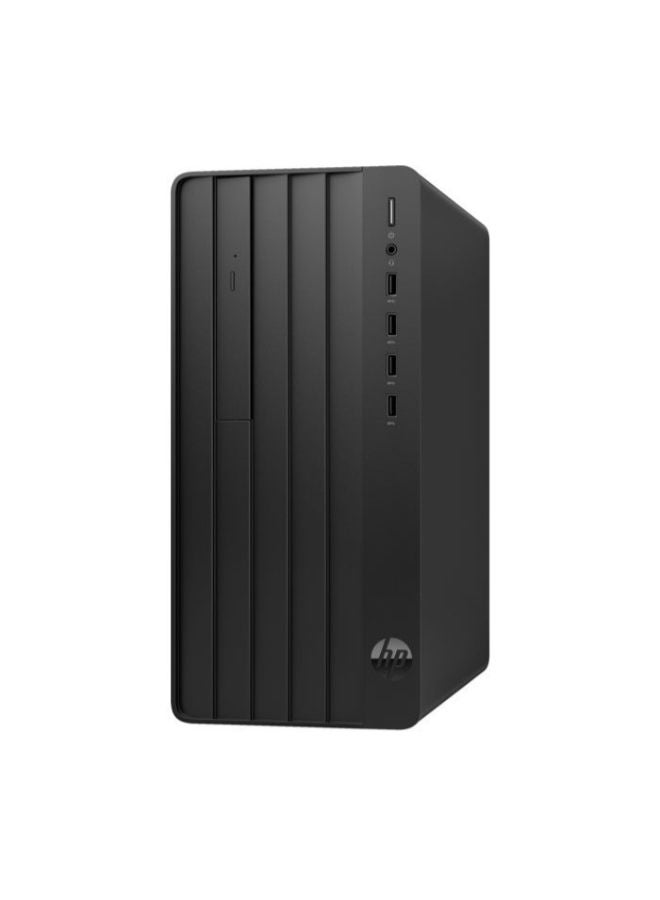 HP 290 G9 Desktop Pro Tower With Intel Core i3-12100 Processor/4GB Ram/256GB SSD/DOS(Without Windows)/Intel UHD Graphics 730 With DVD-Writer, Wi-Fi Bluetooth english_arabic Black - Image 3