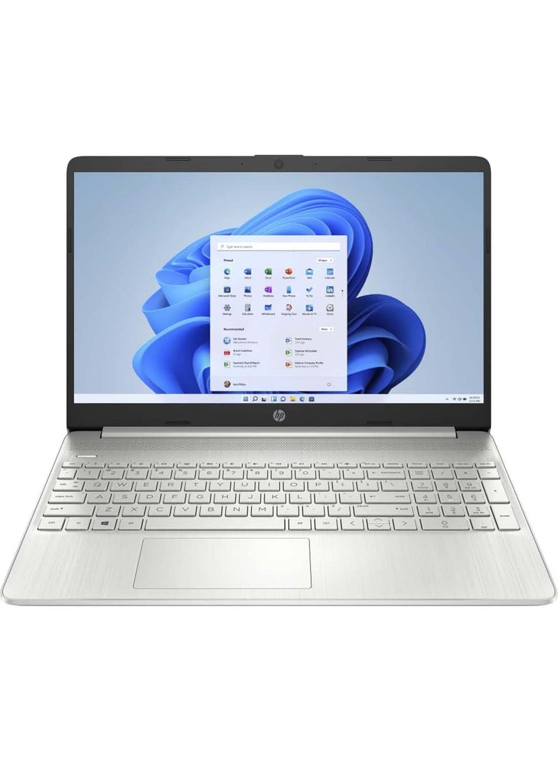 HP 15s Business (Upgraded Version) Laptop With 15.6" FHD Display, Inel Core i5-1235U Processor/16GB DDR4 Ram/512GB NVMe SSD/Intel Iris Xe Graphics/Windows 11 English/Arabic Silver - Image 2