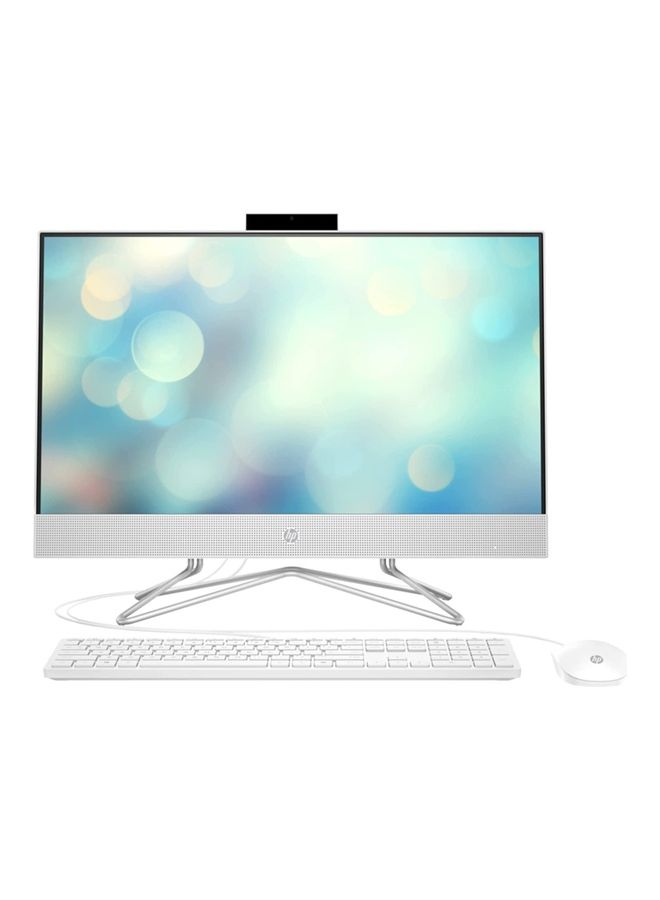 HP All-In-One 24-inch Desktop, Core i5-1235U Processor/16GB RAM/1TB SSD/Intel UHD Graphics/Windows 11 English/Arabic Snow White - Image 1