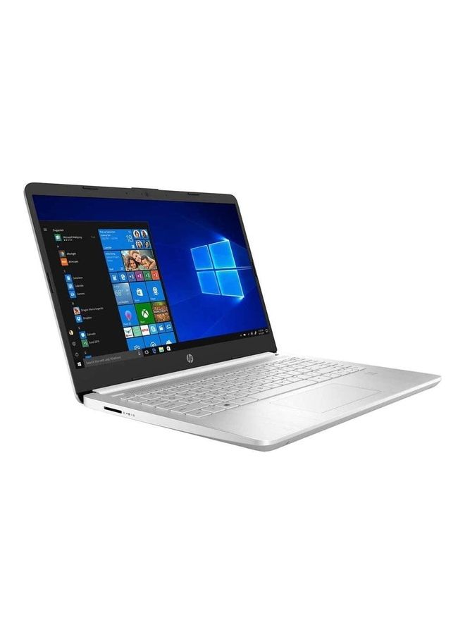 HP 14-dq2053cl (Upgraded Version) Laptop With 14-Inch Display, Core i3-1125G4 Processer/8GB RAM/256GB SSD/Intel UHD Graphics/Windows 11 Home English/Arabic Natural Silver - Image 2
