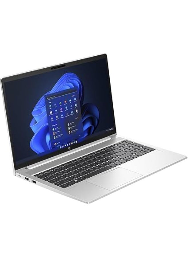 HP ProBook 450 G10  Laptop With 15.6-Inch Display, Intel Core i7-1355U Processor/16GB RAM/512GB SSD/Intel Iris XE Graphics/Windows 11 Pro English/Arabic Pike Silver - Image 3