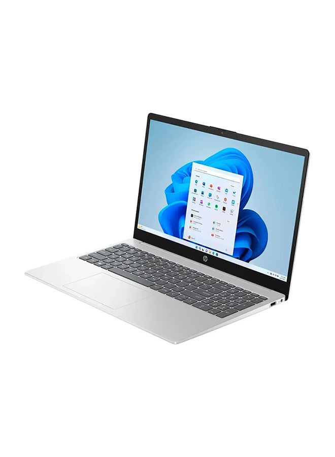 HP FD Series Laptop With 15.6-Inch Full HD Display, Intel Core i5-1235u Processor/16GB RAM/1TB SSD/Intel Iris XE Graphics/Windows 11 Home  With Mouse English/Arabic Natural Silver - Image 2