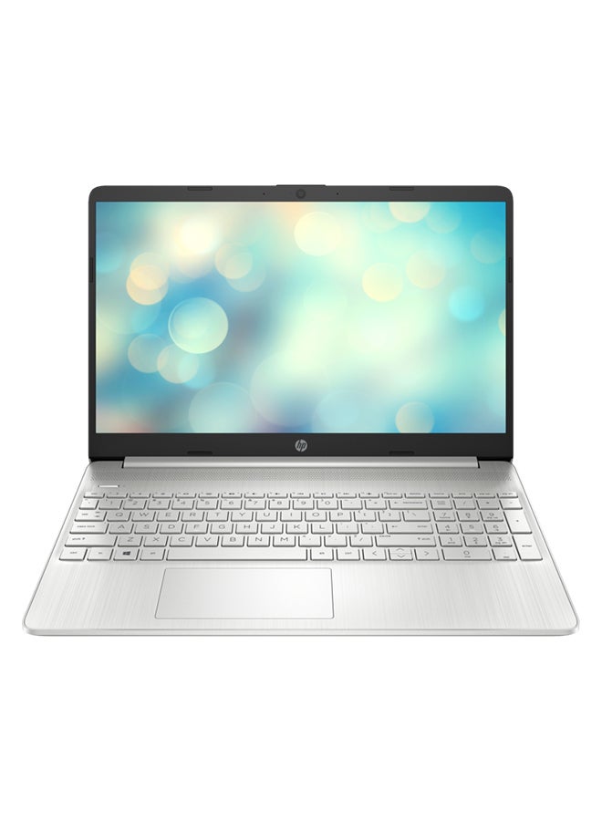 HP 15s-FQ5066TU (Upgraded Version) Laptop With 15.6-Inch Display, Core i5-1235u Processor/20GB RAM/1TB SSD/Intel Iris XE Graphics/Windows 11 With (Upgraded Version) Laptop Bag + Mouse English/Arabic Silver - Image 2