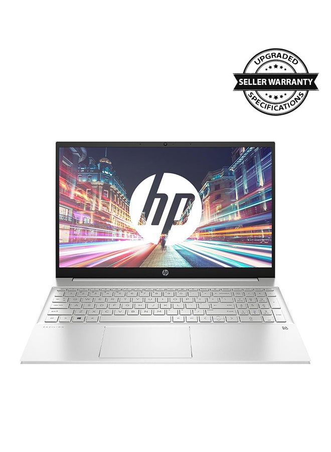 HP Pavilion 15 (Upgraded Version) Laptop With 15.6-Inch FHD Display, Core i5 Processor/16GB RAM/1TB SSD/Intel Iris XE Graphics/Windows 11 + Free Mouse English/Arabic Grey - Image 2