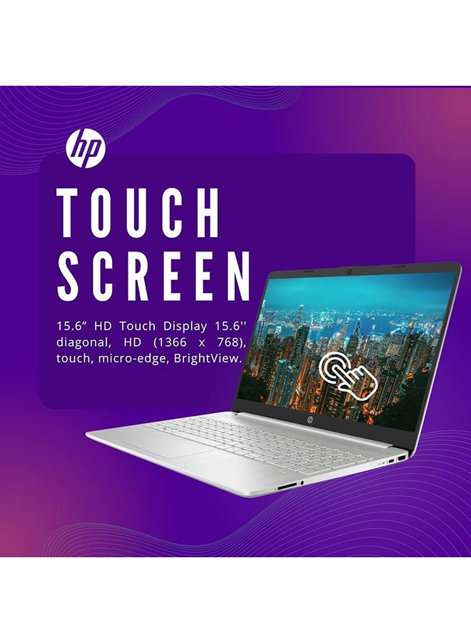 HP Flagship Laptop With 15.6-Inch Full HD Display, Intel Core i5-1155G7 Processor/16GB RAM/1TB SSD/Intel Iris XE Graphics/Windows 11 Home English/Arabic Silver - Image 5