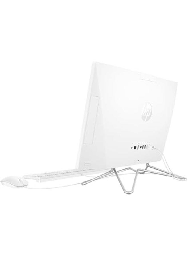 HP AIO 24-cb1013nh Desktop With 23.8-Inch Display, Core i7-1255U Processer/8GB RAM/512GB SSD/Intel Iris Xe Graphics/Windows 10 Home English/Arabic White - Image 5