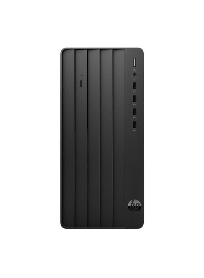 HP 290 G9 Desktop Pro With Intel Core i5-12400 Processor/4GB RAM/256GB SDD M.2/DOS(without Windows)/Intel UHD Graphics 730 With DVD-Writer and Wi-Fi Bluetooth english_arabic Black - Image 1